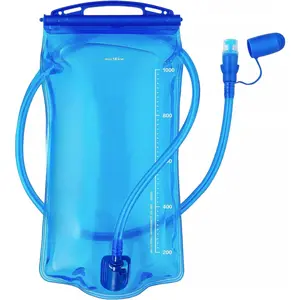 2L Leak-Proof Hydration Water Bladder, Portable Water Reservoir Bag, Durable Water Bladder for Hiking Backpack, Lightweight Hydration Pouch, Practical Outdoor Water Storage Container for Cycling, Running, Camping and Climbing Activities