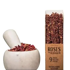 Herb & Resin Incense | Frankincense | Lavender | White Sage | Rose | Eucalyptus Essential Oil