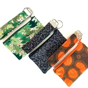 Handmade Keychain Wristlet / Wallet Wristlet / Compact - Stylish and Practical Accessory for Keys and Handbag card holder key fob