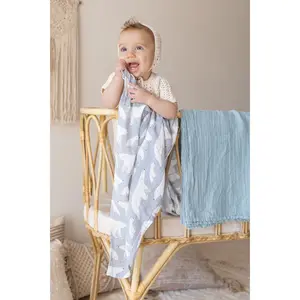 Snuggle Wrap Blue Swaddle Blanket Set