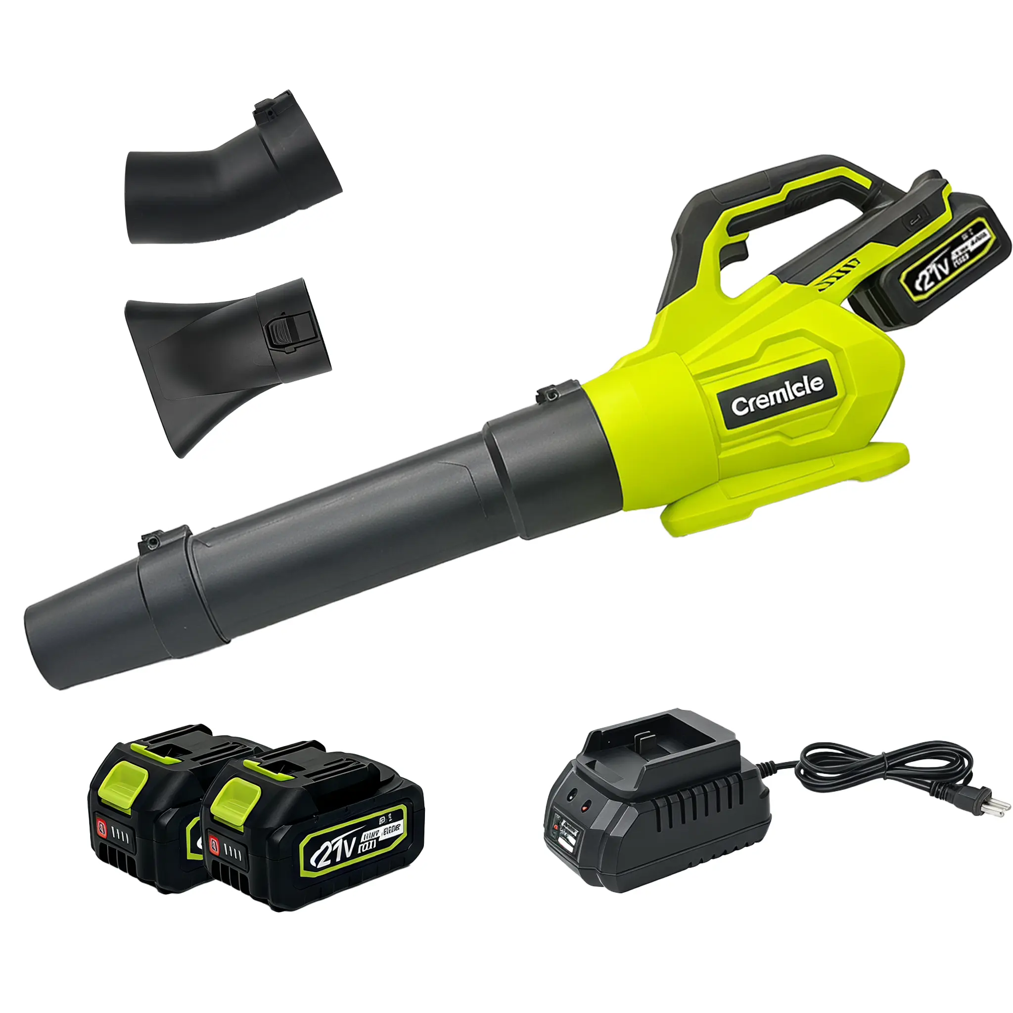 Leaf Blower Cordless, 650CFM Electric Leaf Blowers with 2 x 4.0Ah Batteries and Charger,, Powerful Blowers for Lawn Care, Patio, Dust, Blowing Leaves