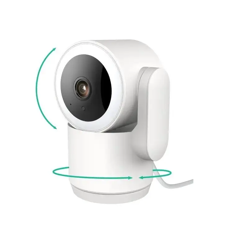 Luna Home Cam - V3 Indoor Wireless Security Camera - 2K Camera Security, Room Gadgets, 2.4GHz-5GHz WiFi, 355° Pan-Tilt, Built-in Spotlight, Bluetooth, Human Autotracking, 2-Way Audio, Video Recording