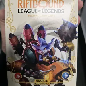 Riftbound Spiritforge Rumble english tcg starter deck