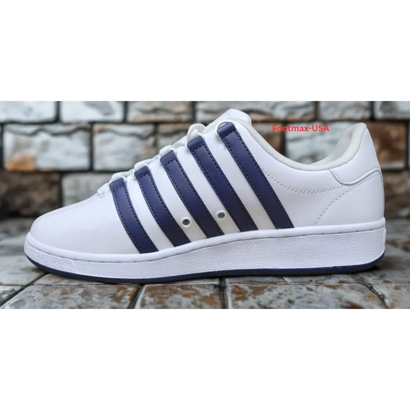 K-SWISS Classic VN - 07321-167 - White/Navy - TikTok Shop