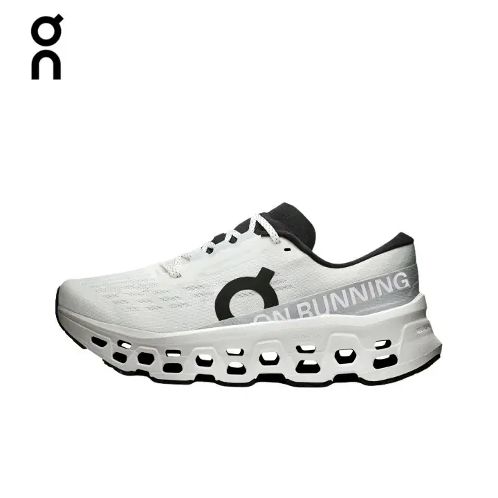On Cloudmonster 3 White Black Unisex Running Shoes