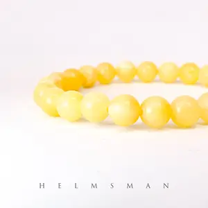 [Direct Buy] 1 Count yellow jade bracelet
