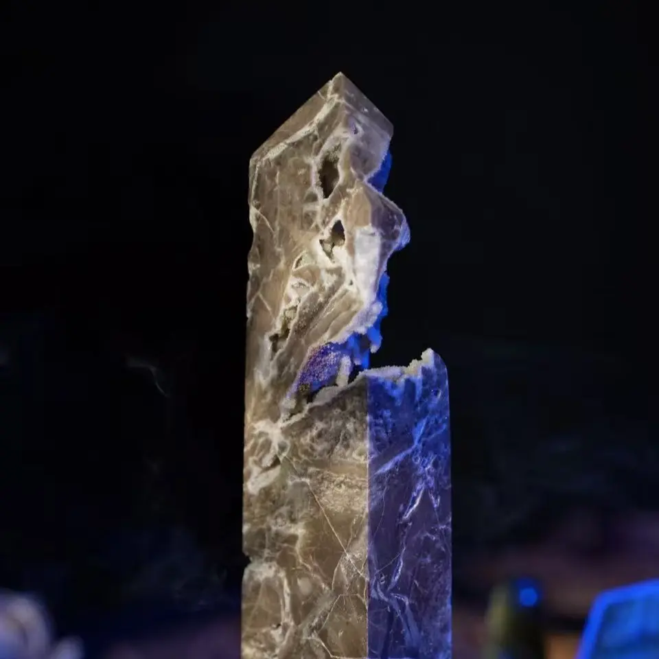 Large Sphalerite Tower - Natural Earthy Aesthetic Sphalerite Tower Action, clarity, motivation
