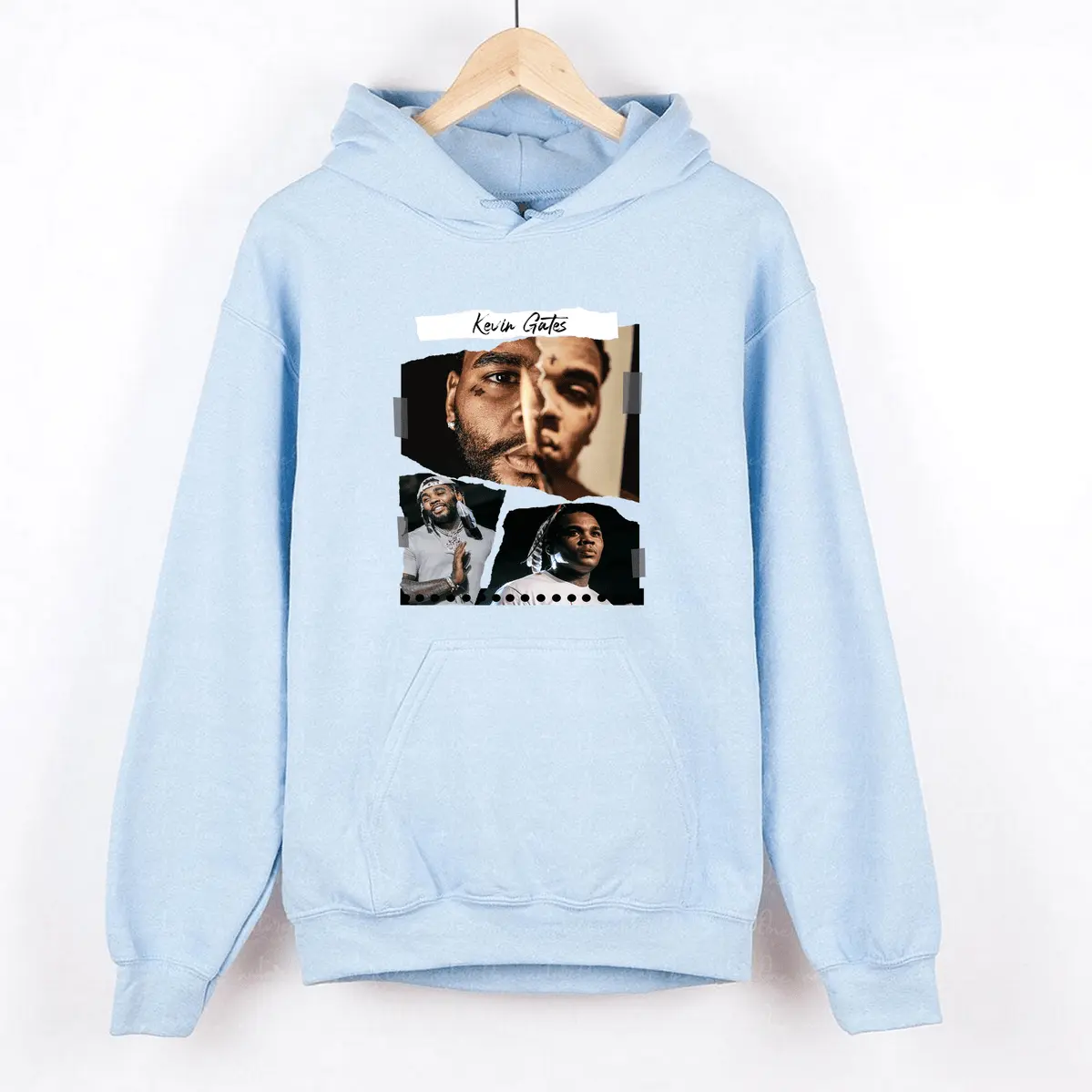 Kevin Gates 2023 Hoodie Only The Generals Tour T-Shirt Kevin Gates Merch American Rapper Sweatshirt 2023 Music Conce Go-To Cotton Hoodie & Sweatshirt for Men & Women