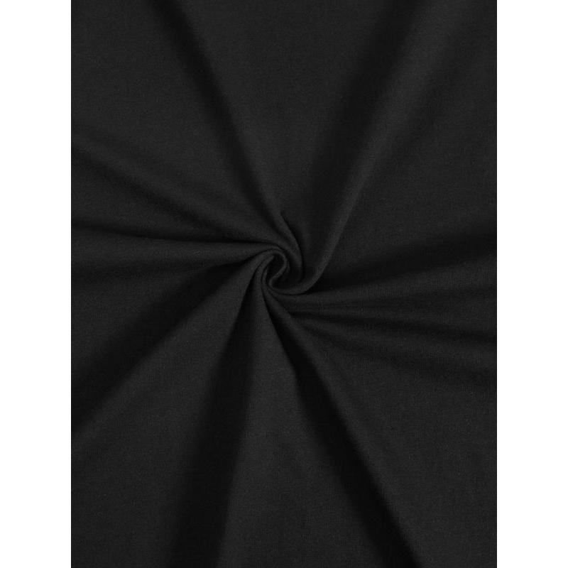 Women's Soft Blend Casual Crew Neck T-Shirt with "I'm Sorry Did I Roll My Eyes Out Loud?" Graphic Print - Black Short Sleeve Tee, Machine Washable Summer Top for Casual Attire, Funny Tshirts