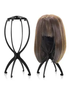 Wig Holder Wig Head Stand for All Wigs, Portable Travel - Wig Stand Hair Stylist Gift for Women weave  bundles
