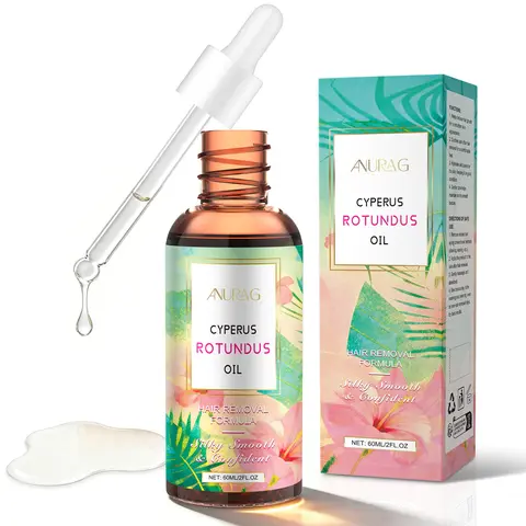 60ml 100% Pure Natural Hair Removal Oil - Body Care for Reducing Body Hair Growth, Smoothing Skin, Suitable for All Skin Types#SummerWins #DealsForYouDays