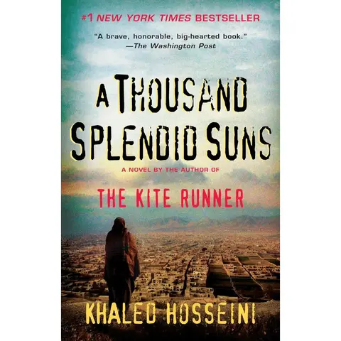 Used Fiction Book - 1000 Splendid Suns by Khaled Hosseini (Softcover, English, 0.77lb, 432pp, Like New) - #1 New York Times Bestseller, Best Selling Novels, Nyt 103-week Hit, War-era Drama, Chronicle of Afghan History, Deeply Moving Love & Survival Story