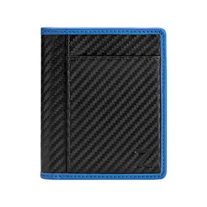 Nuvo Leather Durable RFID Blocking Slim Spacious Mens Wallet