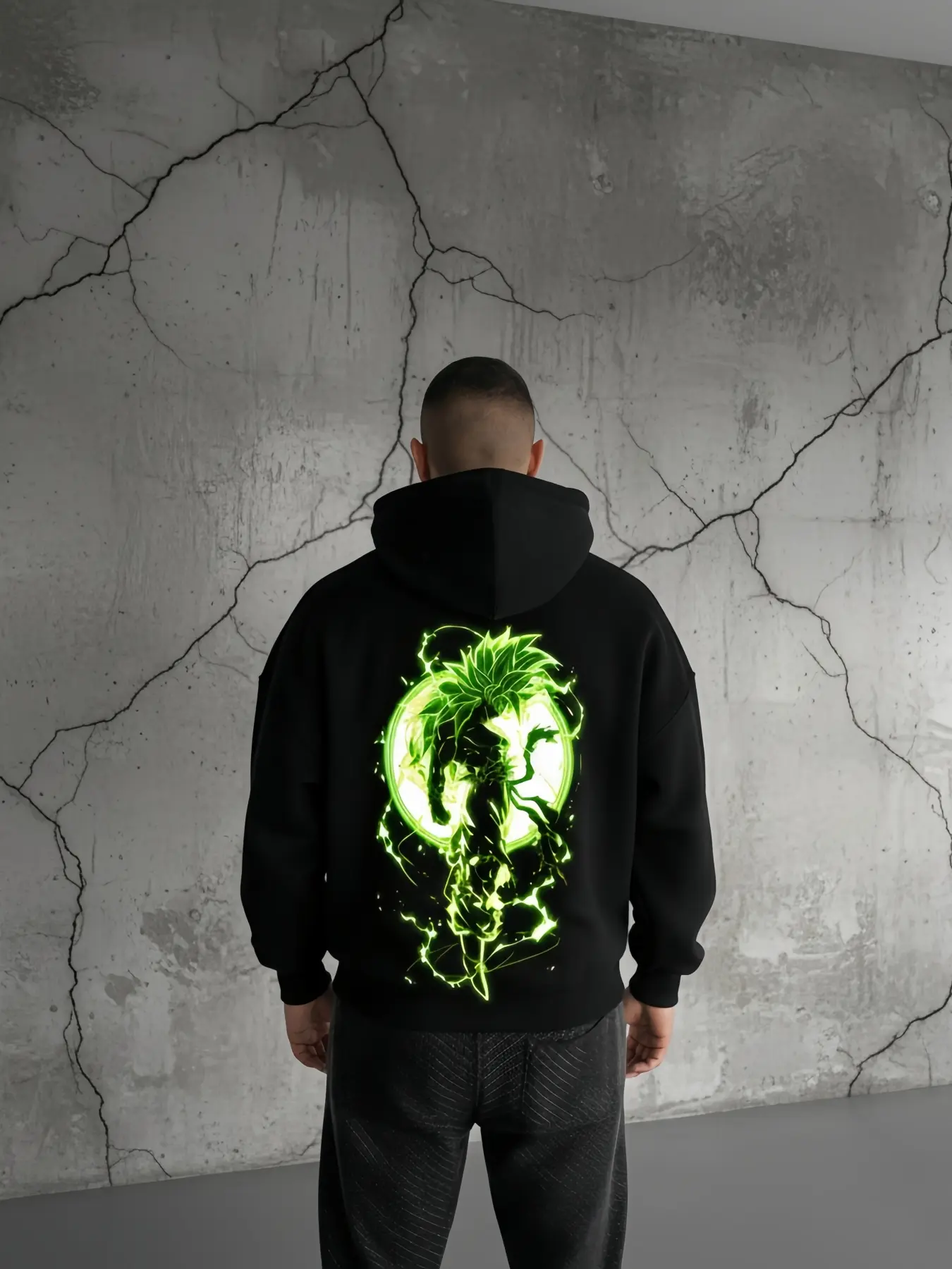 Men & Women Fleece Pullover Hooded Sweatshirt, Graphic Hoodie, Anime Print Design, Long Sleeve Fitted Style, Pockets for Fall/winter Outdoor Use