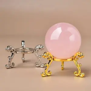 Elegant Tripod Stand with Metal Finish, Perfect Display for Your Crystal Ball, Stylish and Durable Design, Ideal for Home Decor