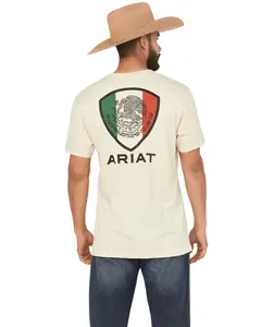 Ariat Men's Tenochitlan Shield Short Sleeve Graphic T-Shirt - 10058883