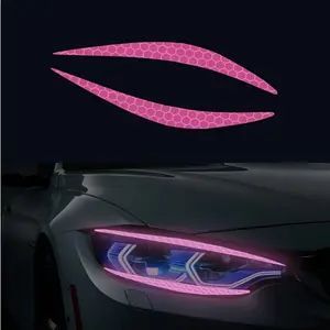Yitap Reflective Car Stickers Set, New Cute Girl Design, Eye-Catching Vehicle Decals, Perfect for Stylish Cars & Suvs, Car Accessories