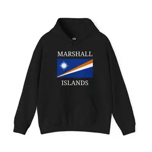 Marshall Islands Flag Unisex Heavy Blend™ Hooded Sweatshirt