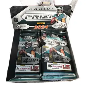 Panini 2024 Prizm Retail Pack - 4 Cards Per Pack - Official NFL Trading Card - Kid Reporter & cfd Reporter Super Box