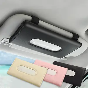 Car tissue box, sun visor, seat back, sunroof, car drawer box, bag, hanging creative leather, car interior supplies, sun visor accessories, tissue clip automotive holder car organizer vehicle car  accessories Car Air Freshener Hanging Diffuser Car Air
