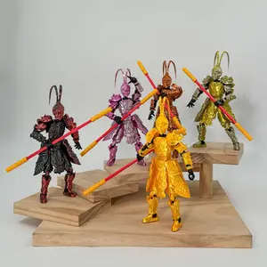 Assembly Complete Titan 13 Action Figure Set, Full Jointed Realistic Dolls, Perfect for Stop Motion Animation, Game Collector's Desk Decor, Realistic Multi Jointed