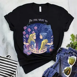 Coraline &Amp; Alice &Quot;Open The Door&Quot; T-Shirt