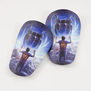 Champion Mini Shin Guards Set, Soccer Training Equipment, Durable Portable Mini Football Leg Pads, Comfortable Wear for Sports Like Basketball Baseball