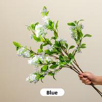 Light blue [picture shows 3 pieces]/8 flowers