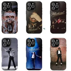 Michael Phone Case ver2 - King Of Pop 90's MJ Retro Music Cove, Gift for Fans phone Cases For iPhone 17 16 15 14 13 12 Promax Pro Plus, hard shell protection ,Unique design,best Gift