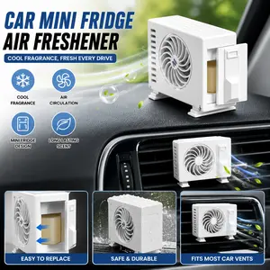 2-in-1 Solar Car Air Freshener Cooling Fan - Air Vent Perfume Diffuser, Low-Noise Dashboard Accessory for SUV, SedanCar Cooling Fan Car Vent Air Freshener Solar Powered Car Fan Mini Car Air Conditioner Fan#CarAirFreshener #SolarCarFan #CarFan