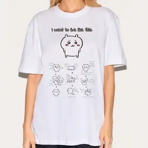 Cute Chiikawa Shirt, Cute Japanese Anime Manga Inspired Shirt, Unisex Shirt, Birthday gift for Men Women