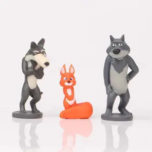 10Pieces Masha and The Bear Action Figure Anime Model Cartoon Toys Anime Figure for Friends Gifts Christmas Gift