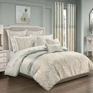 Calmfield Aqua 3 Piece Comforter Set