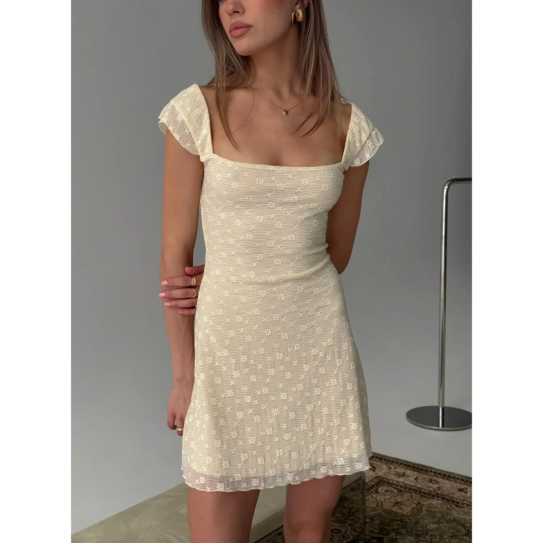 fernanda multi stripe mini dress FERNANDA DRESS
