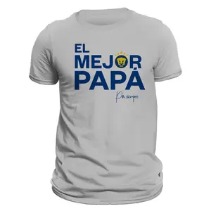 Father's Day Pumas De La Unam El Mejor Papá Por Siempre T-Shirt Casual Classic