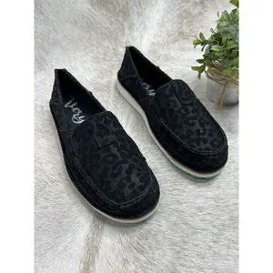Women Shoes Moon Valley Black Leopard