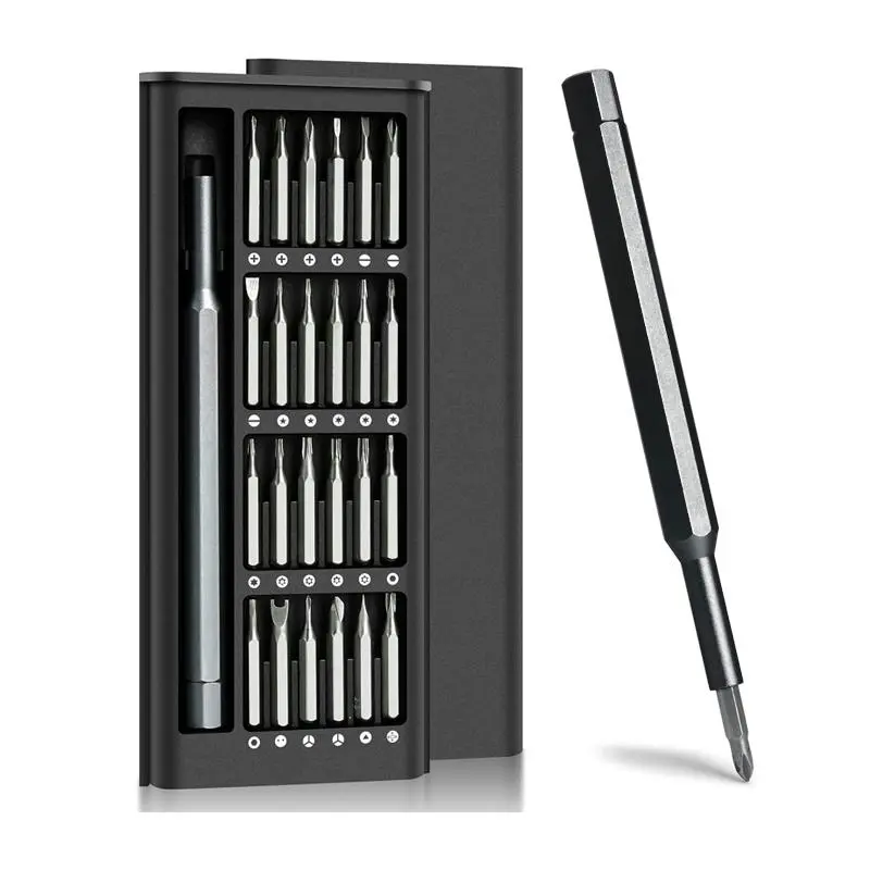 25 In 1 Magnetic Precision Screwdriver Set, Portable Mini Pocket Screwdriver Set, Multifunctional Small Repair Set for Mobile Phone/PC/Camera, Magnetic Multipurpose Screwdriver, Magnetic Screwdriver Tools