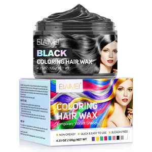 Hair Color Mud, 1 Box Temporary Hair Dyeing Cream, Non-greasy Quick & Easy To Use Hair Coloring Mud for Men, Women, Kids