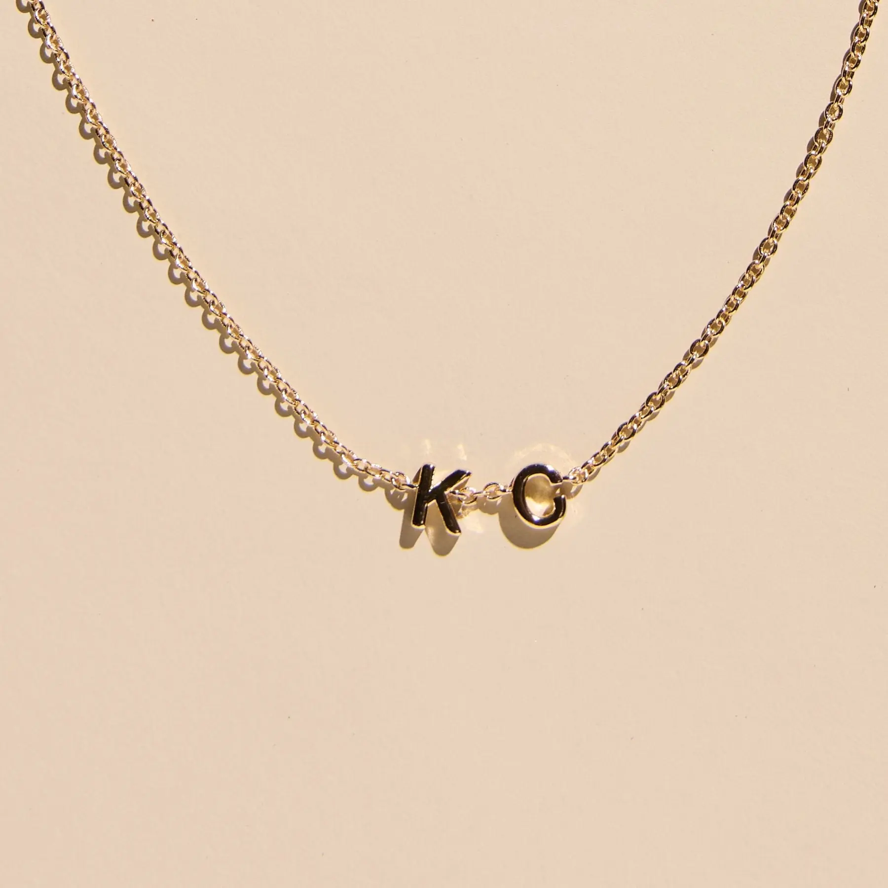 KC Initial Necklace