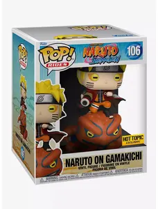 Funko Naruto Shippuden Rides Naruto On Gamakichi Vinyl Figure Hot Topic Exclusive