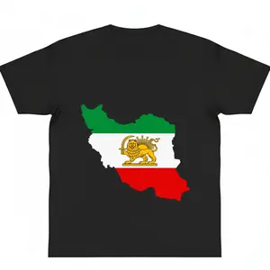 Lion and Sun shirt Iran Flag graphic tees Persian flag symbol Make Iran Great Again Lion and sun unisex Free Iran Oppose war y2k cotton Freedom Iran Gift Top