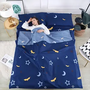 1pc Outdoor Travel Sleeping Bag, Portable Anti-dirty Bed Sheet Cover, Travel Dirty Proof Sleeping Bag, Liner Sleeping Bag, Envelope Style Outdoor Camping Sleeping Bag