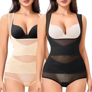 Body Shaper for Women Tummy Control Shapewear Bodysuit Faja Colombian Butt Lifter Waist Trainer Girdles ，Ladies Shapewear for Women Tummy Control Bodysuit Faja Body Shaper Waist Trainer Snatched Corset Body Suit