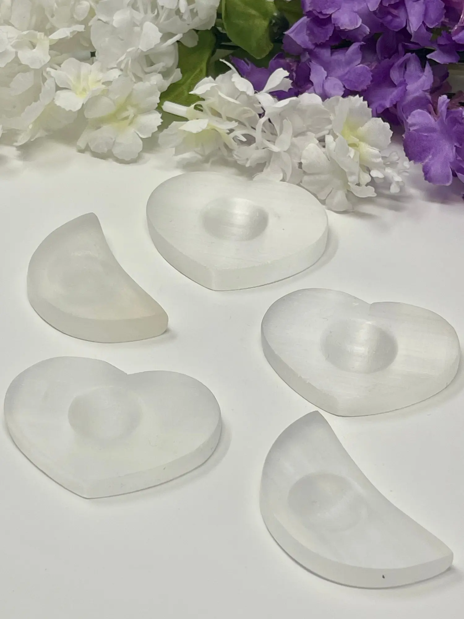 Selenite 2-inch Sphere Holder