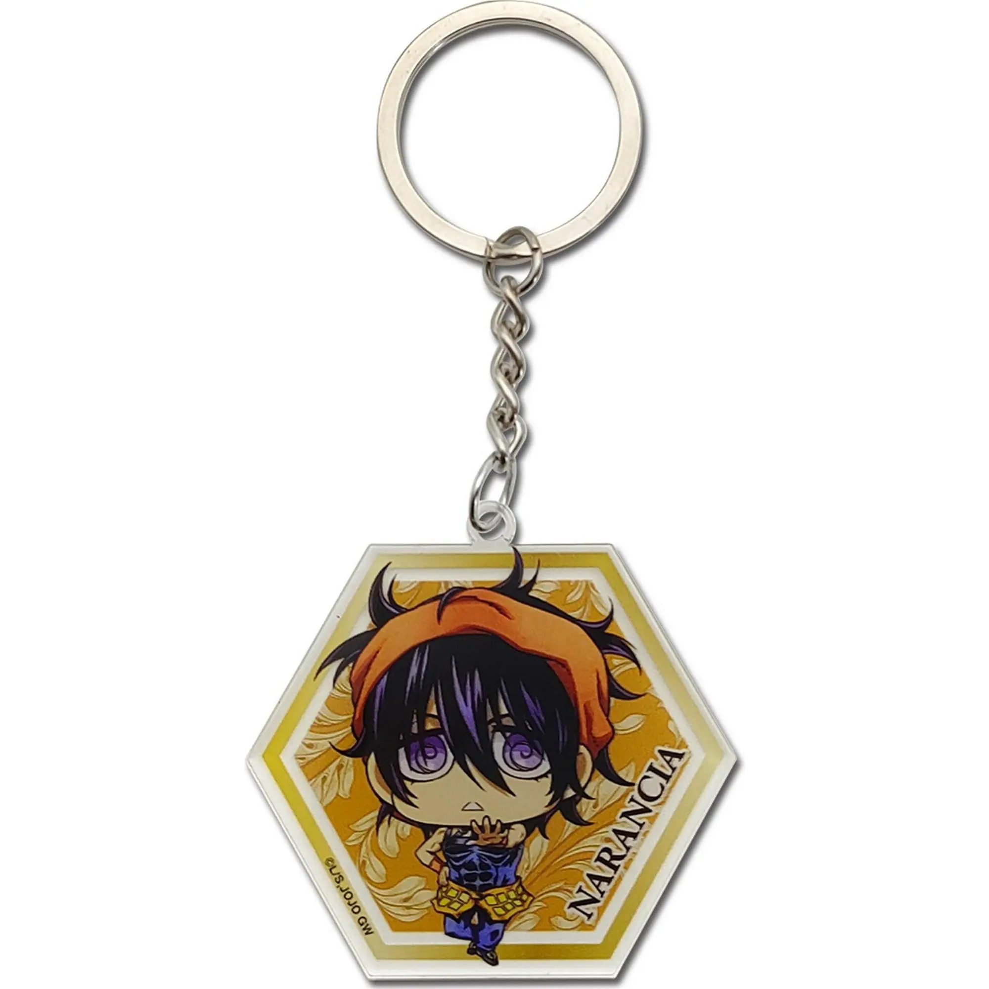 Jojo's Bizarre Adventure S4 - SD Narancia Ghirga Acylic Keychain