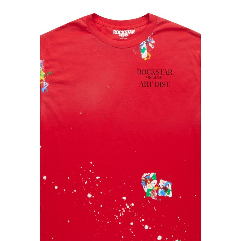 Palmer Red Graphic T-Shirt