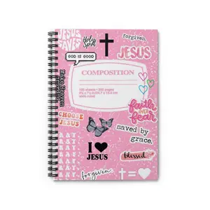 My Dear Jesus Journal ( Spiral  Girl Version )