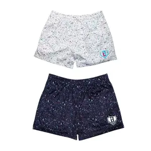 Ice Cream Graphic Mesh Shorts – Baseball Style Athletic Shorts, Colorful Summer Streetwear, Breathable Casual Sport Shorts