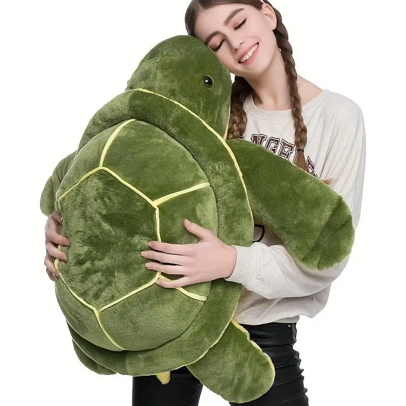 Cute Sea Turtle Design Plush Toy, 1 Count Stuffed Animal Plushie, Soft Comfy Plush Cushion, Lovely Pillow, Fun Gifts, Home Decorations, Gift for Her