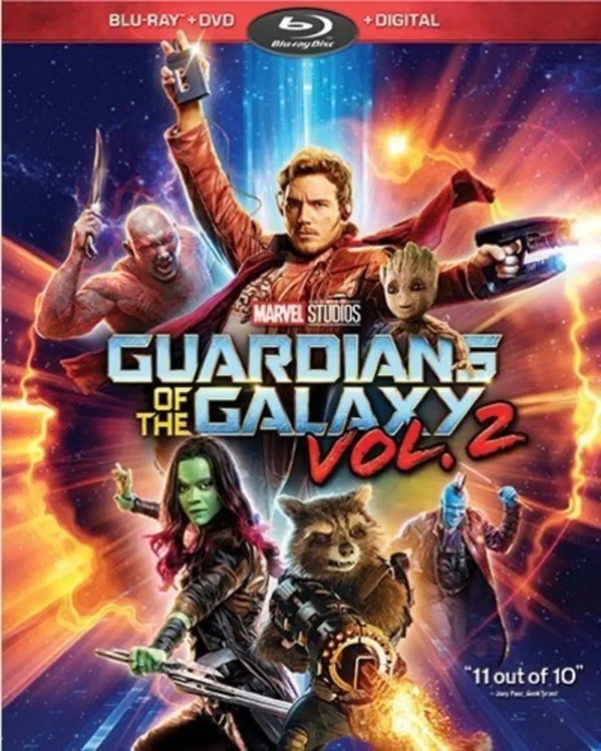 Guardians of the Galaxy Vol. 2  [BLU-RAY MOVIE] With DVD, Widescreen, Ac-3/Dolby Digital, Digitally Mastered In HD, Dolby, Digital Theater System, Dubbed, Subtitled